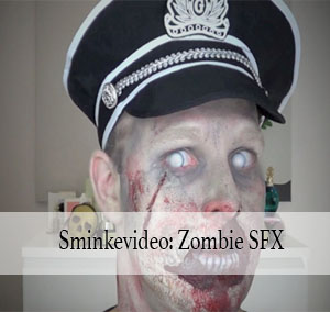 Halloween sminkevideo: Zombie